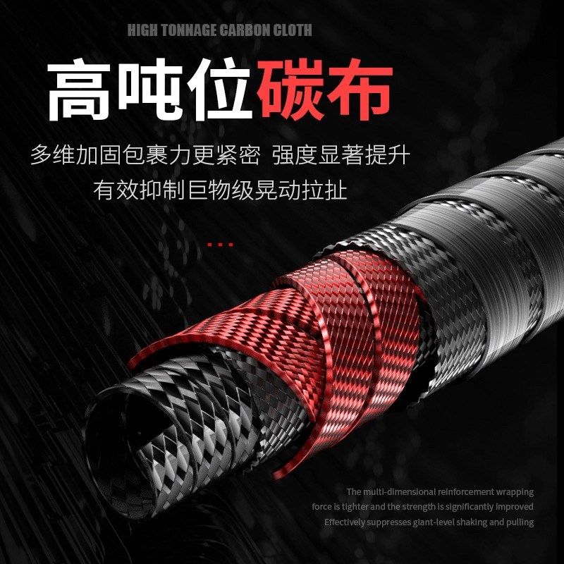 泰坦巨师雷强竿打黑路亚竿XH轻雷水滴轮套装路亚黑鱼草鱼