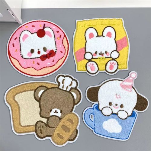 棉花娃娃 娃用小地毯 20cm 15cm10cLm拍摄道具 小垫子茶杯垫