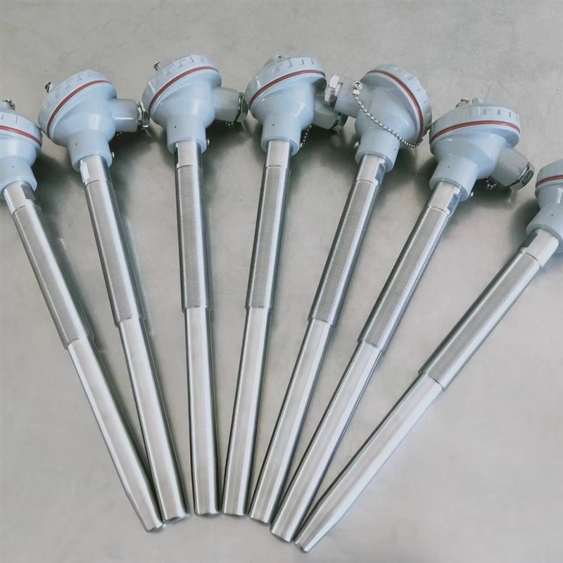 不锈钢装配式热电偶热电阻温度传感器探头WRN/WZP-130/230高温K型