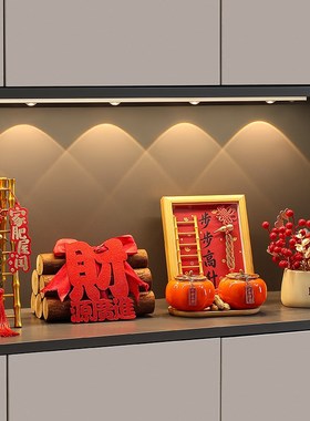 入户玄关装饰摆件节节高升相框客厅桌面家居布置用品乔迁新居礼物