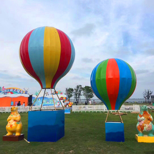 节日店铺美陈热气球装饰商场中庭吊饰 橱窗装饰摆件dp点展厅道具