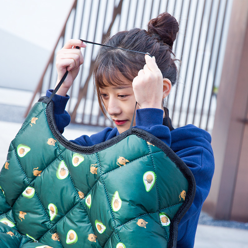 小电动自行车挡风被冬季加绒加厚双面滑板代驾车折叠横梁车防风罩