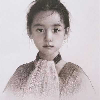 彩铅素描手绘画像定制代画人物绘画肖像画真人照片转手绘画画定制