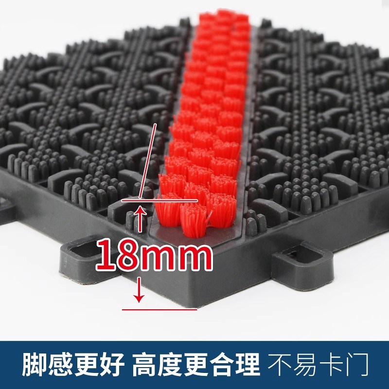 门口脚垫1.8cm防滑进门地垫户外防滑垫商用室外门垫门外入户地毯