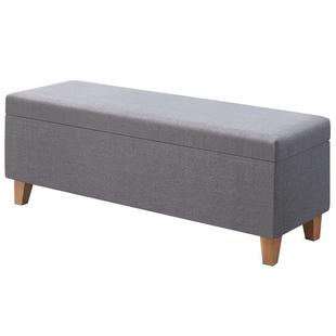 可拆洗布艺换鞋凳储物沙发长凳多功能收纳凳卧室床尾凳试衣间凳子