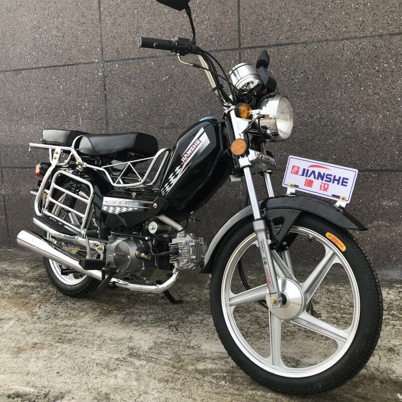 建设48Q50CC款弯梁代步轻便助力燃油110排量款两轮摩托车爆款