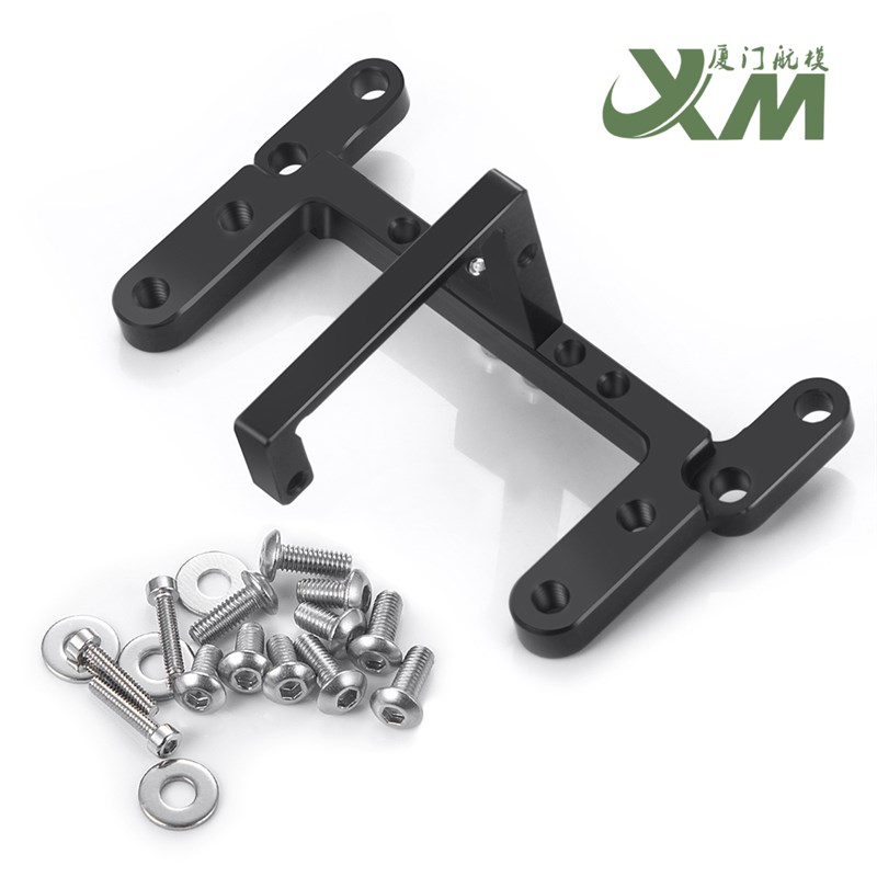 1/14卡车田宫拖头改装前置舵机架换挡转向G-6023泥头配件模型