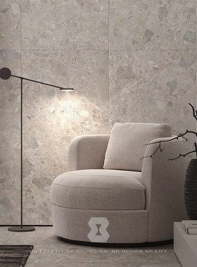 ROBUSTA水磨石大颗粒瓷砖客餐厅哑光防滑磨具面墙地砖连锁店工装