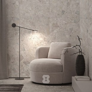 ROBUSTA水磨石大颗粒瓷砖客餐厅哑光防滑磨具面墙地砖连锁店工装