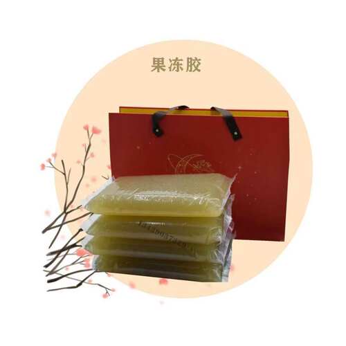 水性啫喱胶人工粘包装盒用慢干果冻胶动物蛋白胶果冻胶纸盒手工胶