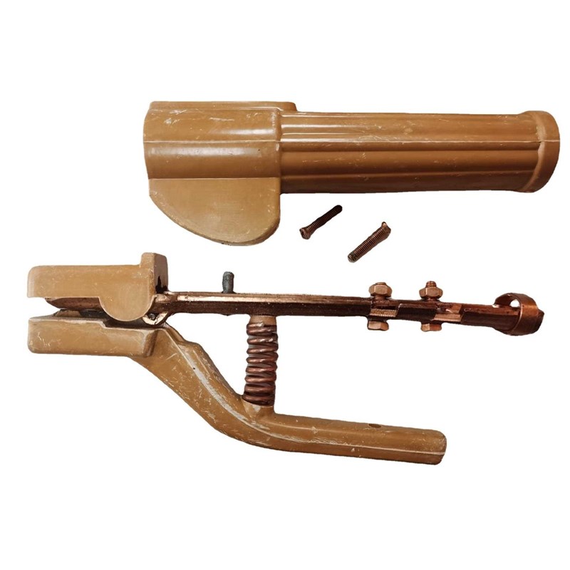 总能电焊钳焊把800A/1000AC纯紫铜锻压高温防烫手柄焊条夹紧度高