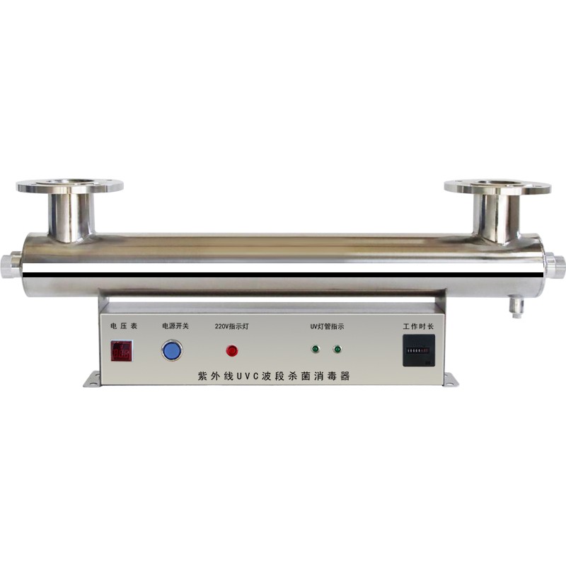 管道式紫外线消毒器过流式污水养殖供水水M处理设备DN水箱uv器