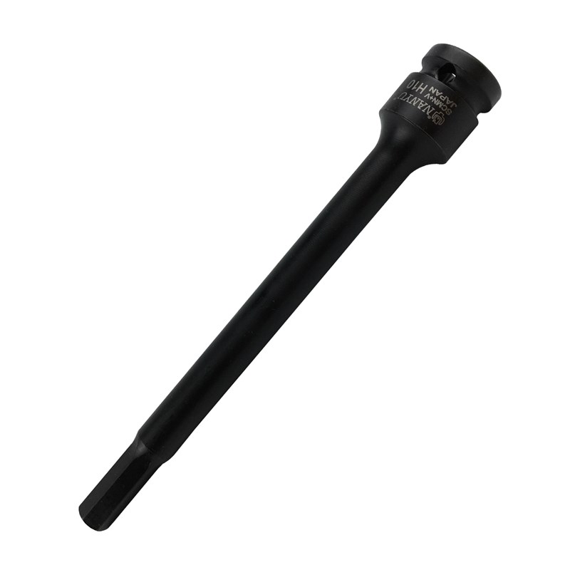 南豫气动加长六角旋具套筒 175MzM长六角套筒头 8MM六角套筒旋具