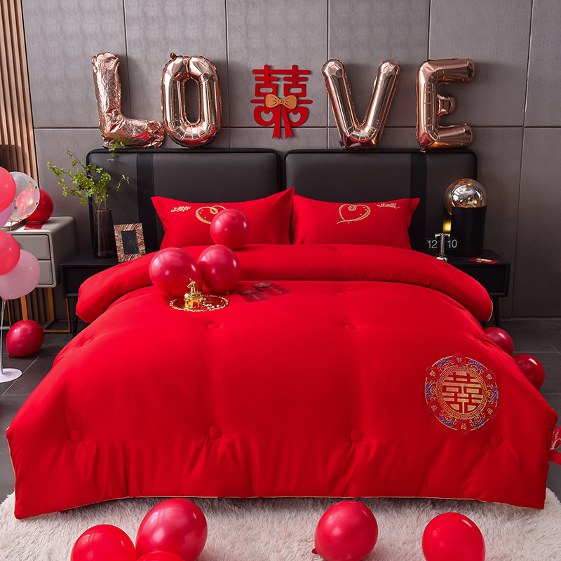 日本进口婚庆红被礼盒