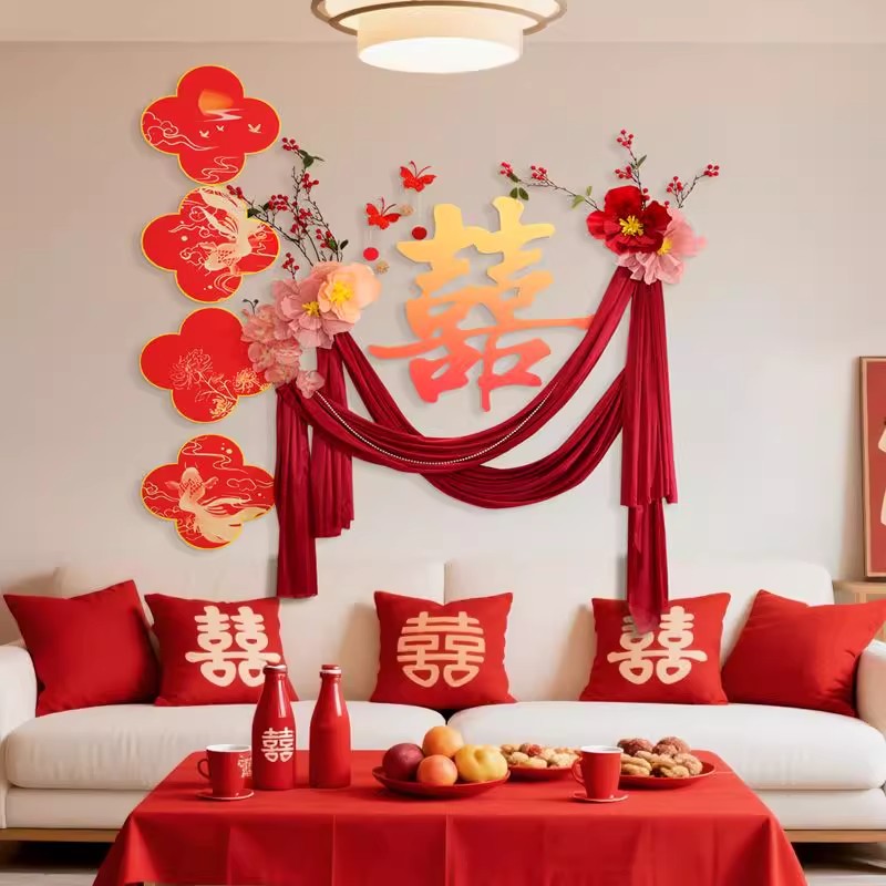 婚房布置套裝主臥裝飾全套