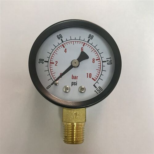 直径51mm-52mm 压力 0-10bar 0-150psi 螺纹 ZG1/4 55度*19牙13mm