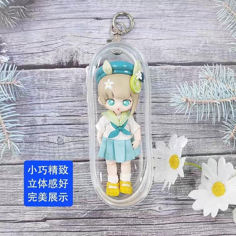 遛娃包pvc高透胶骨立体收纳包包