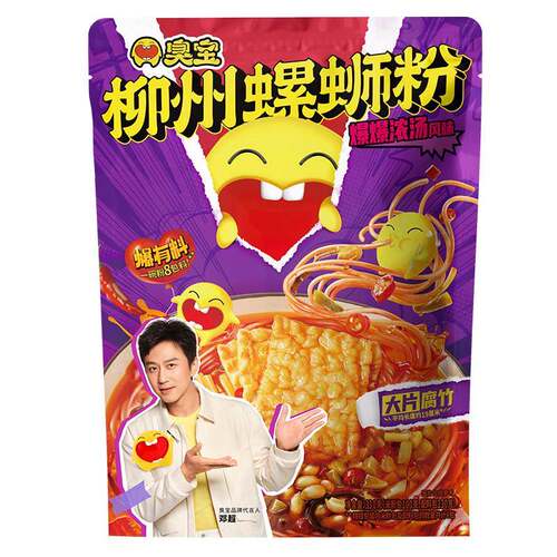 柳州大片腐竹螺蛳粉臭宝螺蛳粉大片腐竹330g柳州螺狮粉广西特