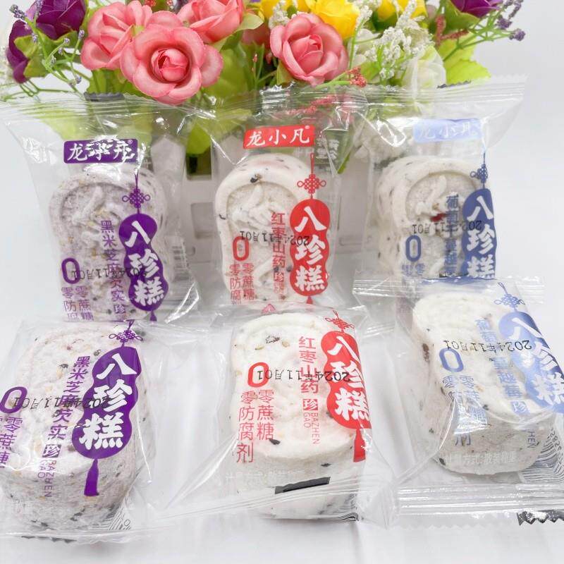 新日期龙小凡八珍糕气血双补红枣山药葡萄干芡实糕软糯糕点早餐旗