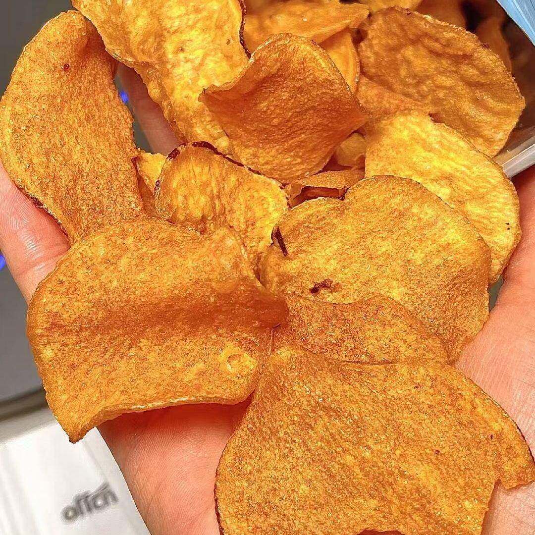 香脆红薯片薄脆地瓜片干 干红薯脆片番薯片农家自制休闲 解馋零食