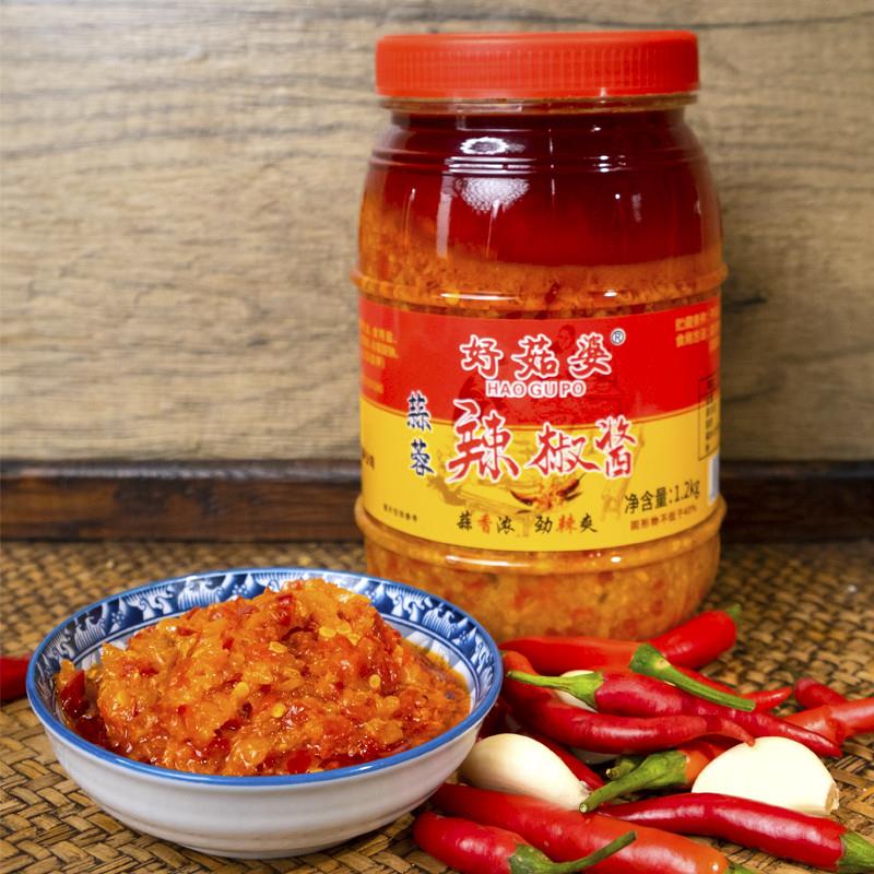 新货广东潮汕特产蒜蓉辣椒