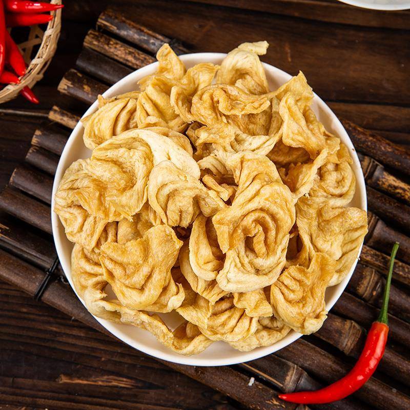 素肉素豆耳片豆制品人造肉非基因改造素食大豆蛋白肉豆皮大豆耳干