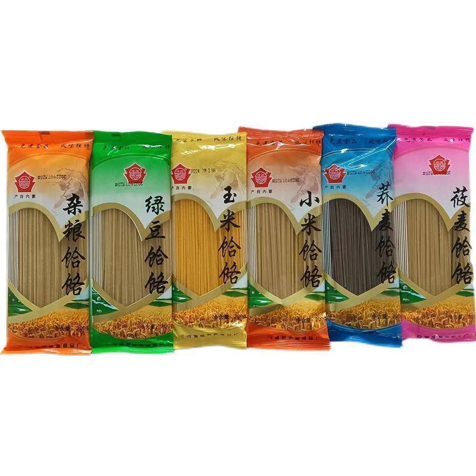 非油炸多口味泡面坤渊荞麦面泡食饸饹面免煮非油炸多口味杂粮面玉