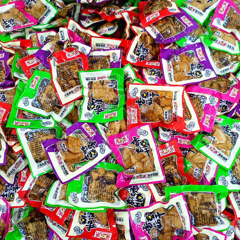 新货元派香菇豆干香菇浓郁嫩弹爽滑多口味豆腐块豆干零食重庆