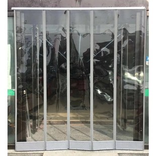 通用磁吸自吸门帘透明空调PVC门帘防蚊蝇隔音隔冷热家用隔断 四季