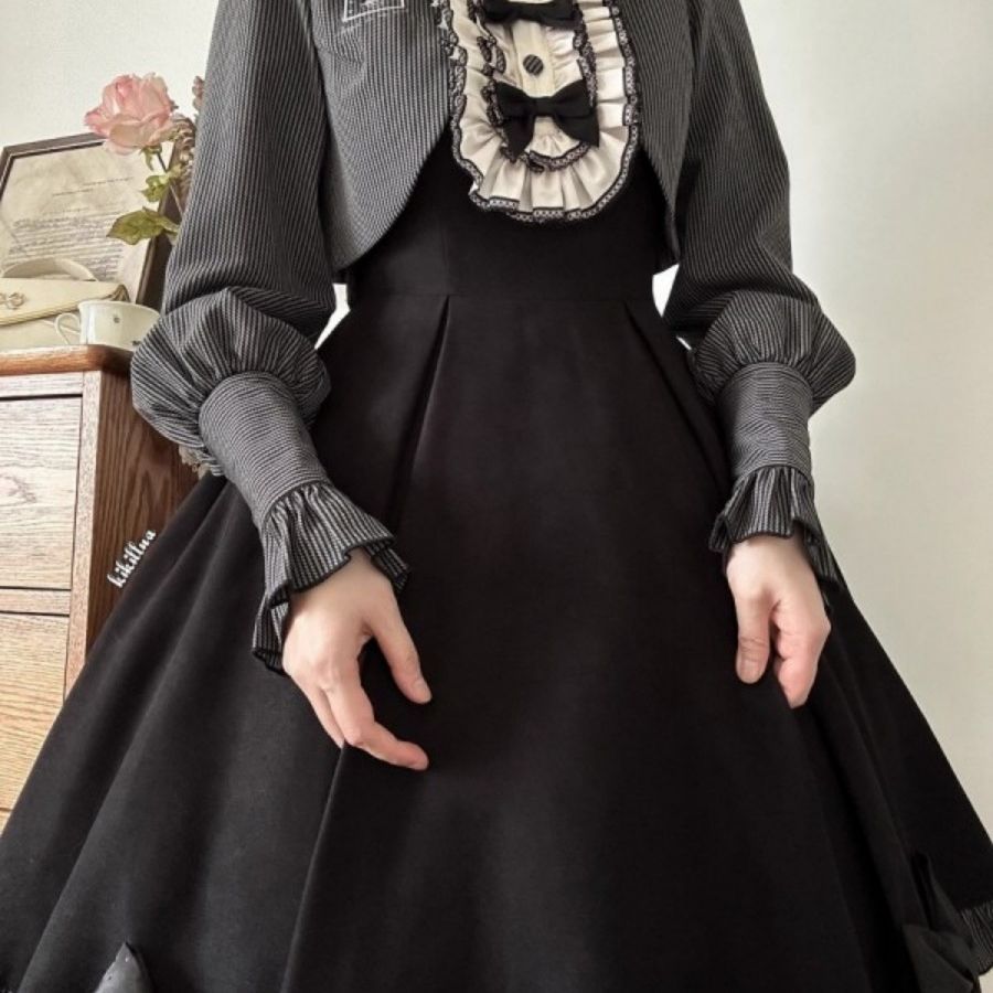 维奥尔小夜曲lolita长袖O