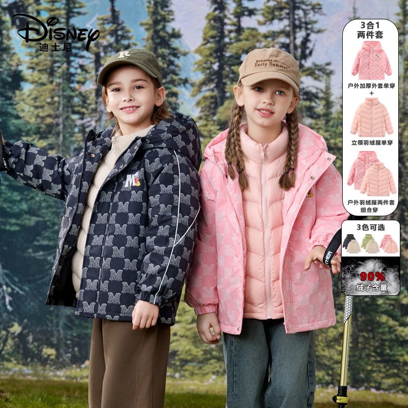 迪士尼儿童羽绒服内胆新