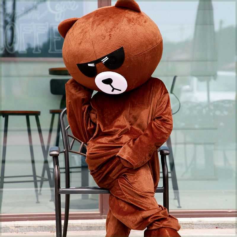 网红熊卡通人偶服装皮卡