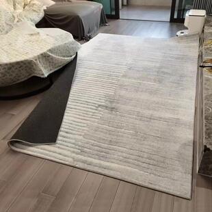 地毯客厅北欧大面积沙发茶几毯现代简约灰色卧室抽象轻奢家用地垫