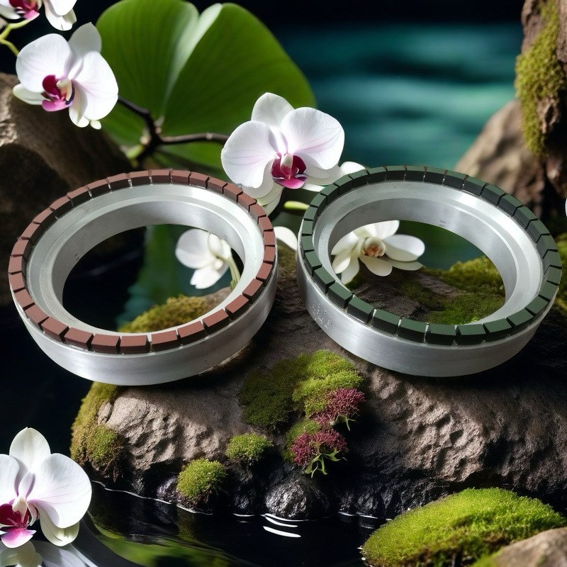 晶体光学玻璃 铁氧体 蓝宝石等铣磨的金刚石砂轮铣磨轮