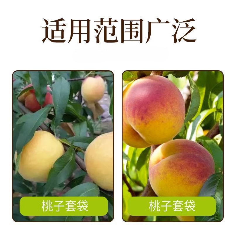 桃子套袋育果袋水果套袋纸袋果树套袋桃袋单双层黄桃套袋水果套袋