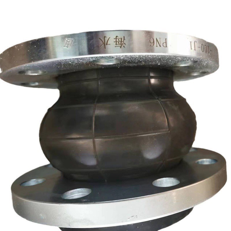 供应橡胶软连接 柔性橡胶接头可曲绕船用橡胶接头