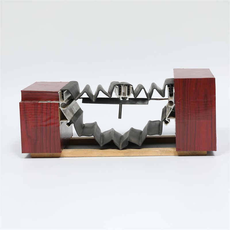 SE-ER2铝合金盖板变形缝 厂房商场弹性橡胶条外墙SE-ER1变形缝