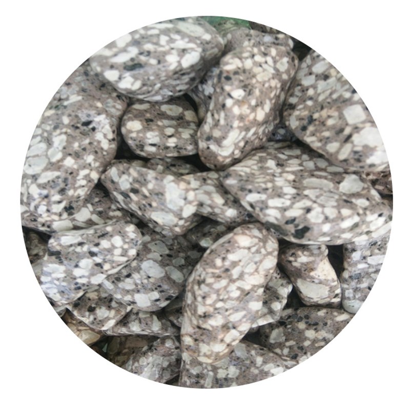 供应麦饭石净水颗粒 多肉土铺面石 水族装饰滤水材料