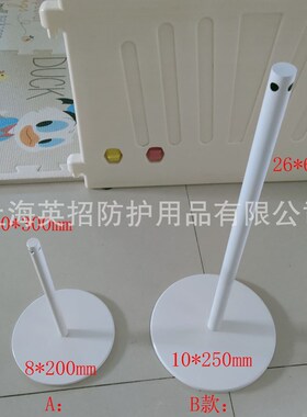 白色博物馆画廊穿绳隔离带立柱美术一米线栏杆座防护矮围栏画包邮