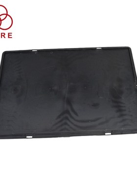 防静电周转箱指数/LOGO可定制600*400黑色周转箱生产带盖子