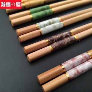 创意高端一人一双筷创意防霉便携餐具 家用分餐筷子高档家庭筷套装
