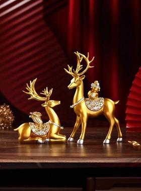 百彩福禄带来财富和宝藏桌面装饰品客厅电视柜酒柜入口装饰新乔迁