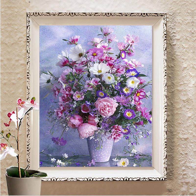 钻石画2025新现代休闲紫色花点钻石十字绣小客厅和餐厅充满钻石,居家布艺,钻石绣,淘宝优惠券,粉丝福利购,淘宝优惠卷