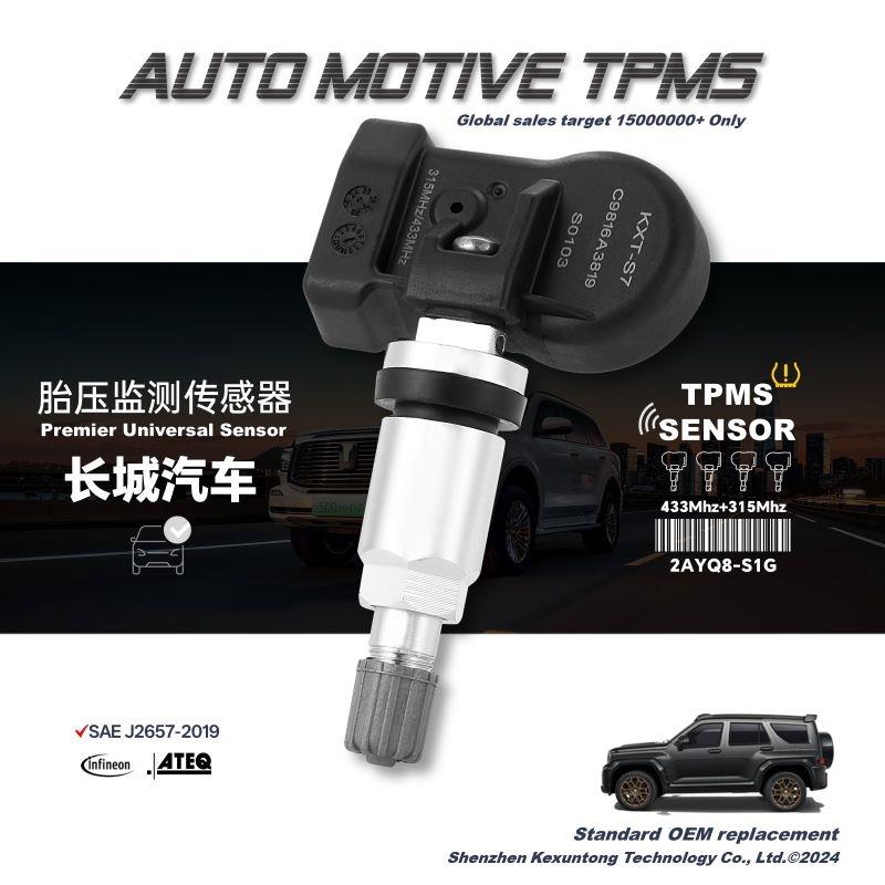 适用长城坦克400魏牌派炮风骏7追踪者腾翼欧拉vv6vv7轮胎压传感器