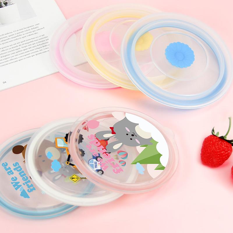 韩国饭盒配件汤碗盖子密封碗盖 防漏保鲜盖不锈钢碗配套 水杯盖子