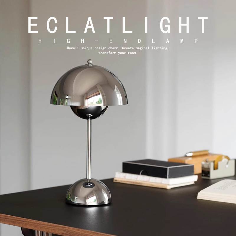 丹麦经典花蕾台灯原装品质充电餐厅Vp9氛围卧室床头装饰氛围灯