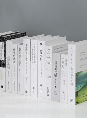 现代简约中文假书摆件装饰书彷真书创意饰品客厅书柜摆设模型道具