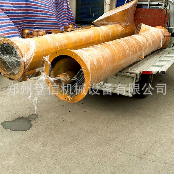426型圆管螺旋输送机 加厚管 加厚螺旋叶片 欢迎采购