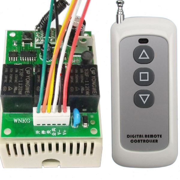 快速门升降柱12V/24V控制器遥控开关 315加密防复制外接遥控开关