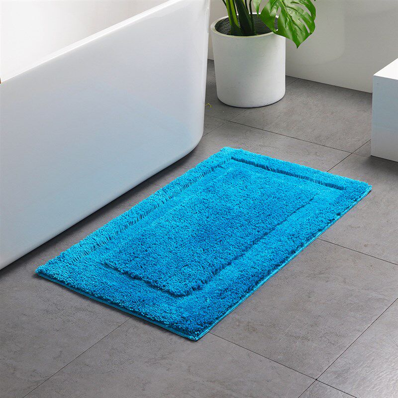回型地毯入户门垫纯色脚垫浴室吸水防滑垫水洗厨房地垫卧室地毯